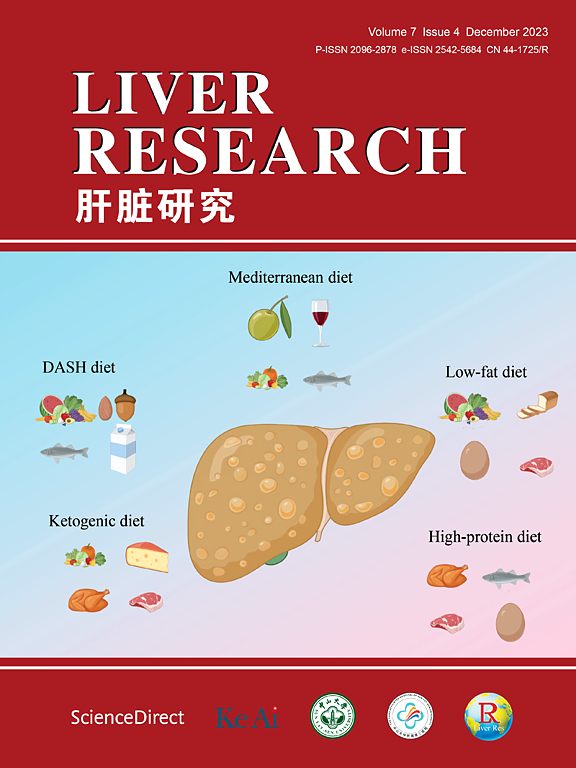 Go to journal home page - Liver Research